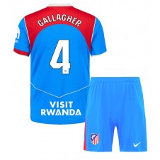 Atletico Madrid Conor Gallagher #4 Tredjeställ Barn 2025-26 Korta ärmar (+ Korta byxor)